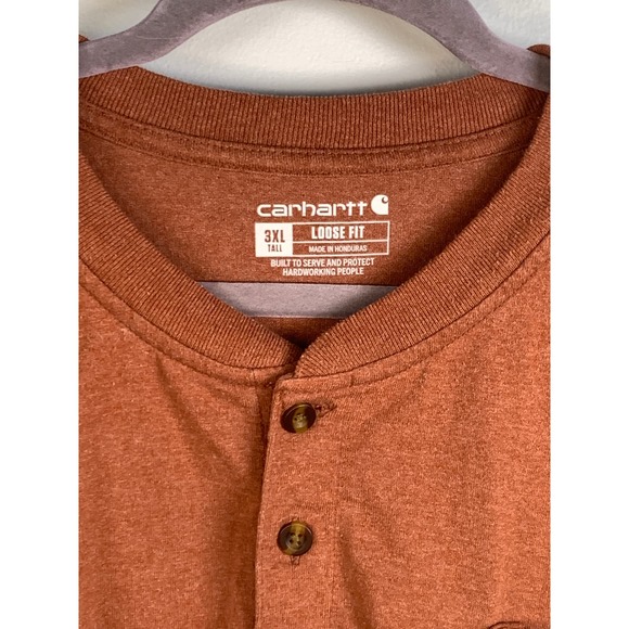 Carhartt Mens 3XL‎ Loose Fit Heavyweight Short-Sleeve Pocket - Picture 3 of 7